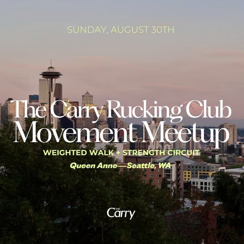 Cover Image for The Carry Rucking Club: Queen Anne Movement Meetup