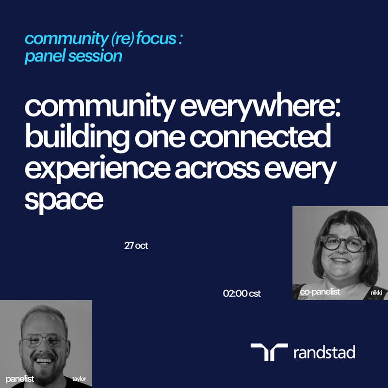 Cover Image for community everywhere: building one connected experience across every space