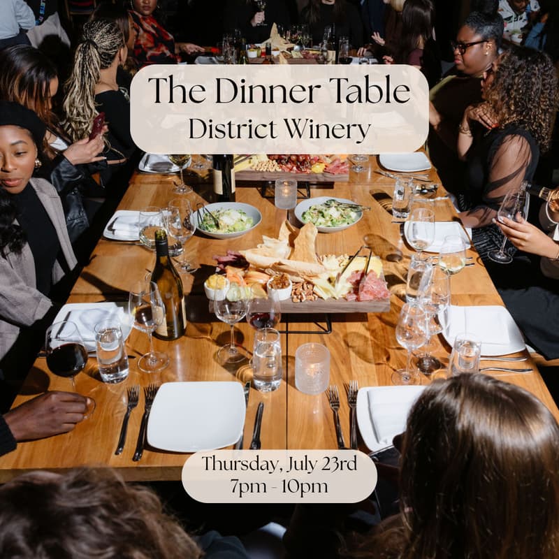 Cover Image for The Dinner Table: Wine Tasting & Dinner Party at District Winery (Navy Yard)