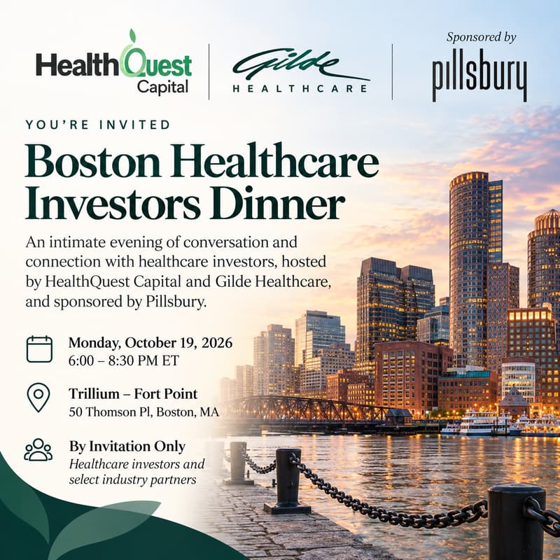 Cover Image for Boston Healthcare Investors Dinner