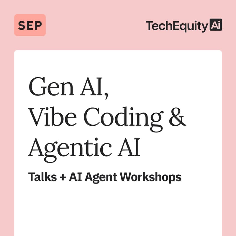 Cover Image for GenAI, Vibe Coding and Agentic AI: Talks + AI Agent Workshops