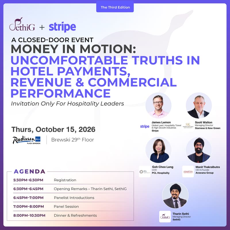 Cover Image for Money in Motion: Uncomfortable Truths - A Hospitality Forum — Bangkok Edition