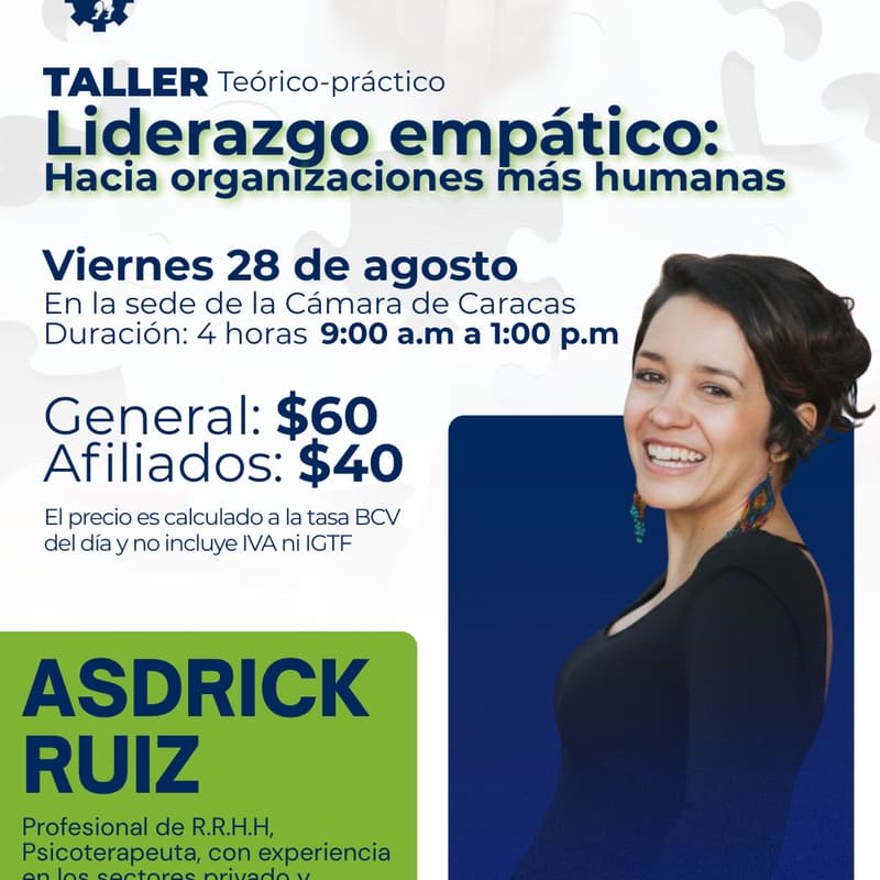 Cover Image for 🤝 Taller Teórico-práctico | Liderazgo empático: Hacia organizaciones más humanas