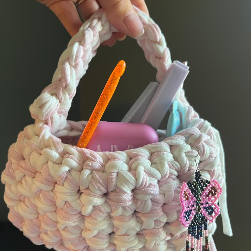 Cover Image for Tiny Crochet Bag