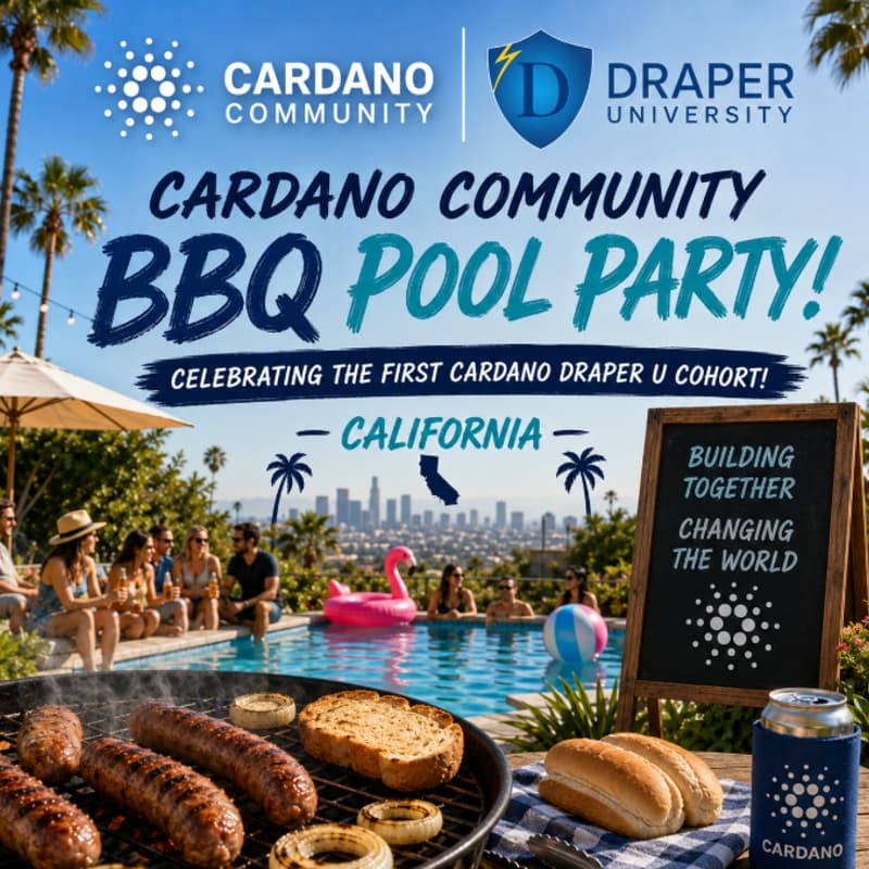 Cover Image for Cardano Meetup w/ Draper U