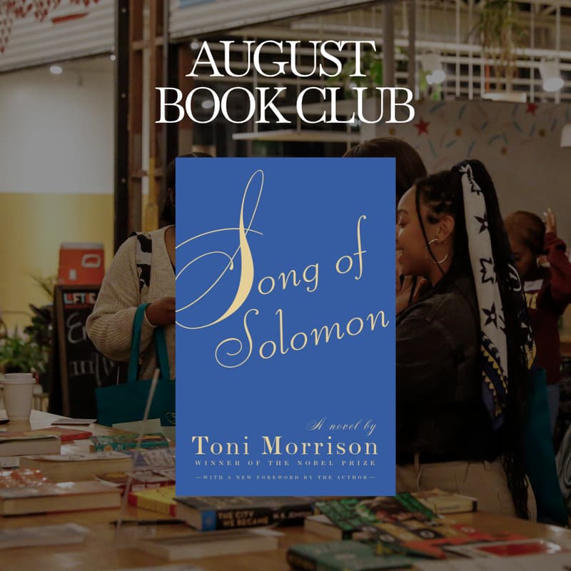 Cover Image for Thickerplots Book Club: Song of Solomon x Toni Morrison