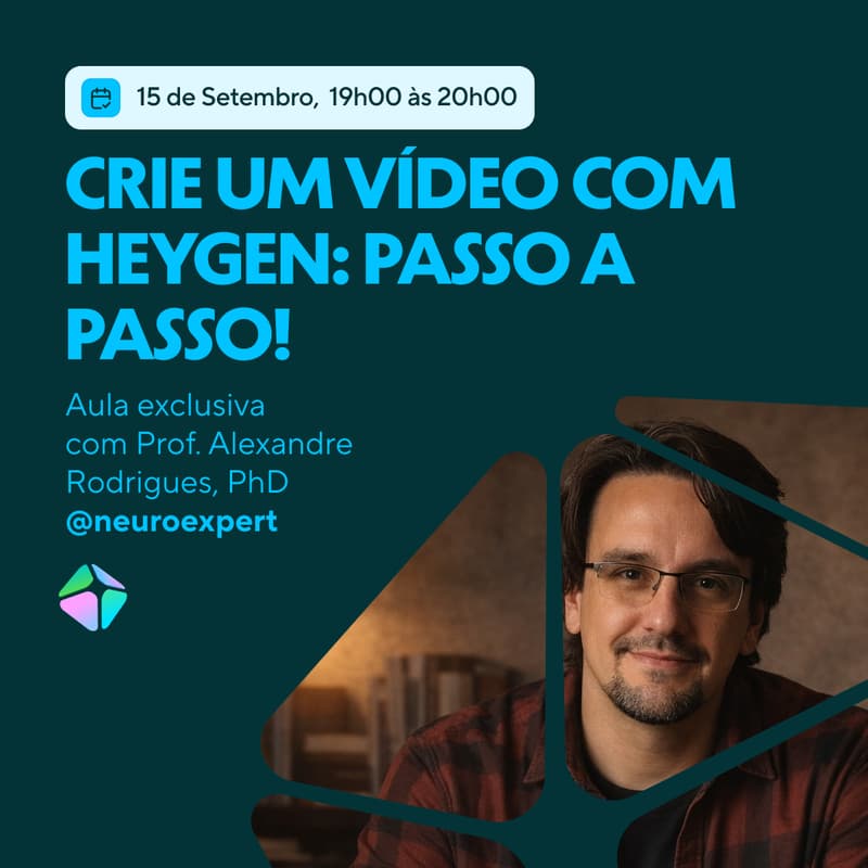 Cover Image for WEBINAR HEYGEN com Alexandre Rodrigues