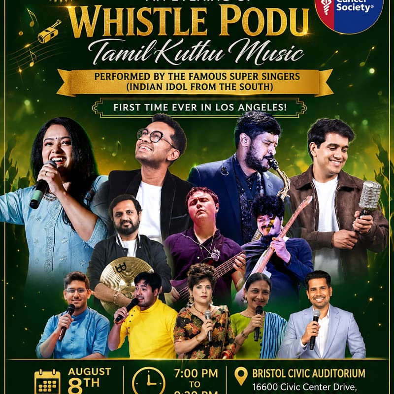 Cover Image for Super Singer Tamil Kuthu 'Whistle Podu'