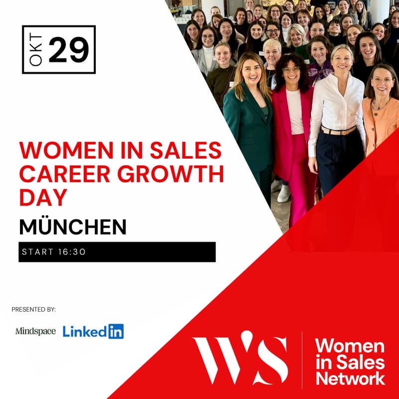 Cover Image for Women in Sales Career Growth Day - München