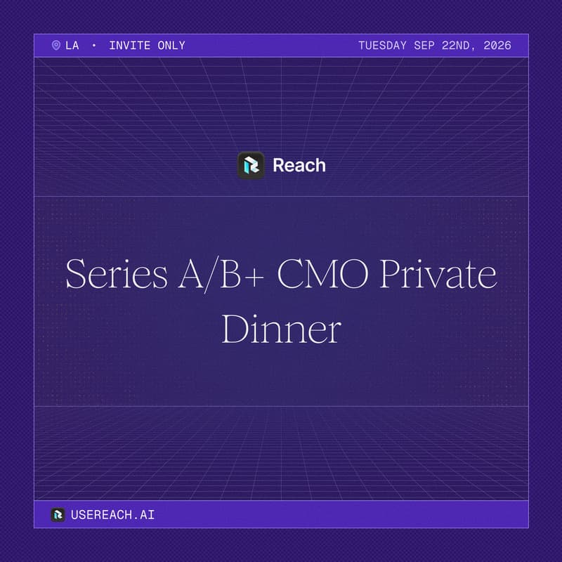 Cover Image for Founder Table: A Gathering of Founders and CMOs at Growth Stage Companies - LA