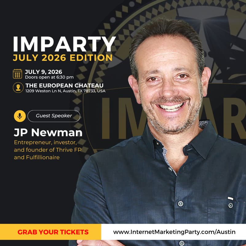 Cover Image for IMParty July 2026 Featuring JP Newman