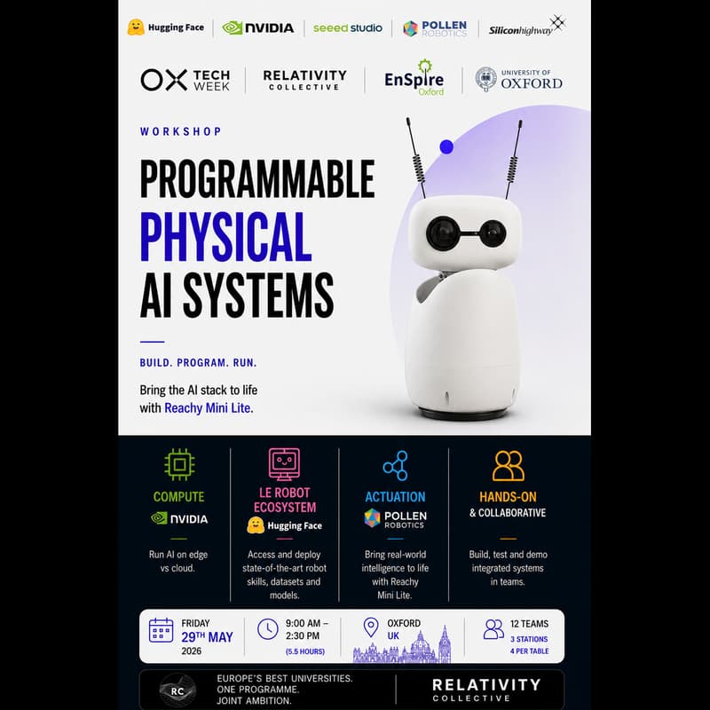 Cover Image for Workshop - Building Programmable Physical AI Systems