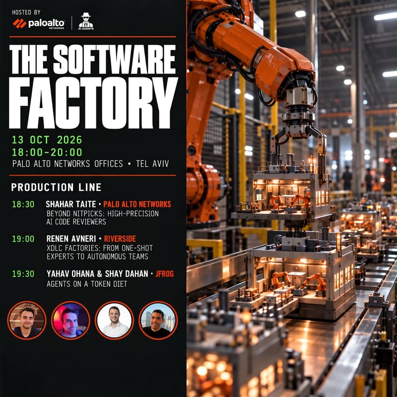 Cover Image for The Software Factory : AI Agents Community Meetup