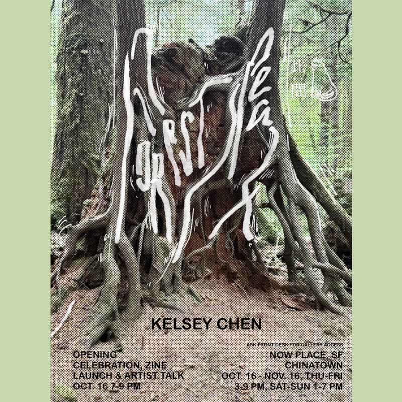 Cover Image for FORESTSPEAK - Kelsey chen Fall residency art show