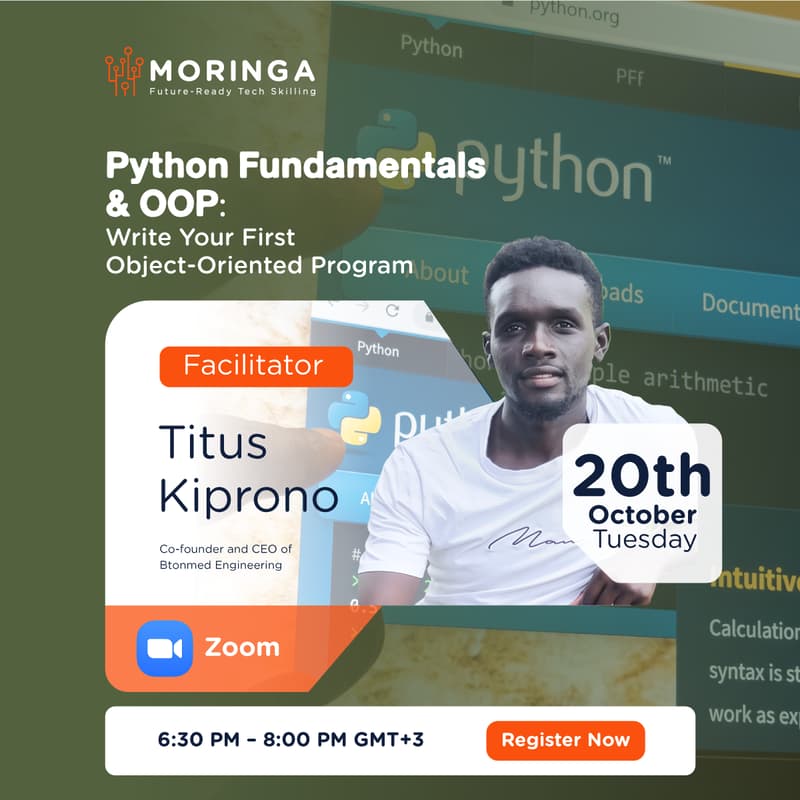 Cover Image for Python Fundamentals & OOP: Write Your First Object-Oriented Program