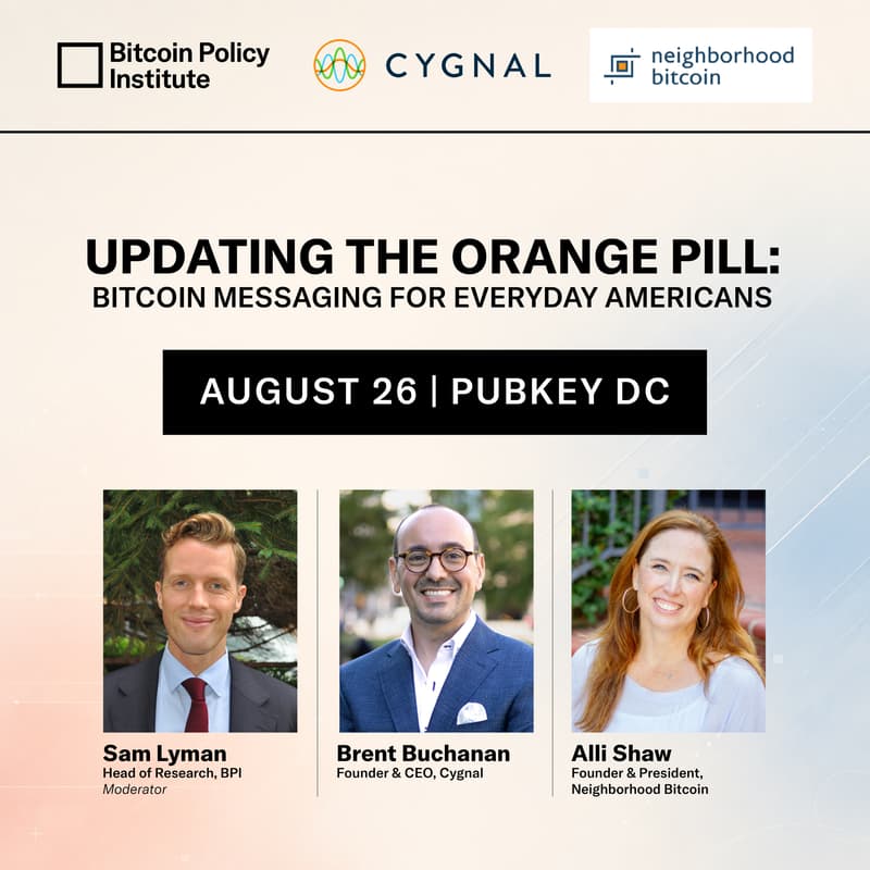 Cover Image for Updating the Orange Pill: Bitcoin Messaging for Everyday Americans