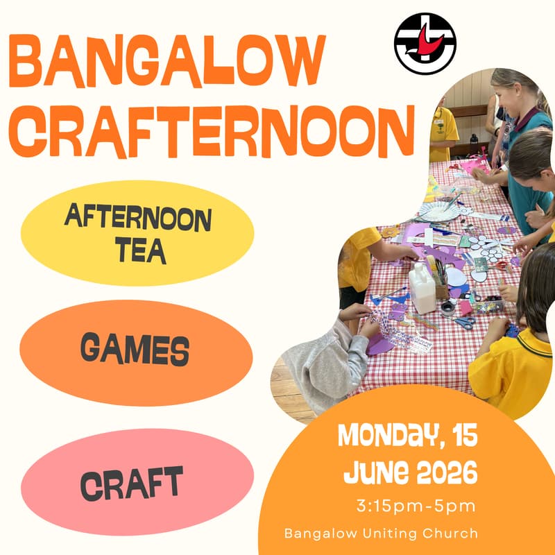 Cover Image for Crafternoon @ Bangalow Uniting Church