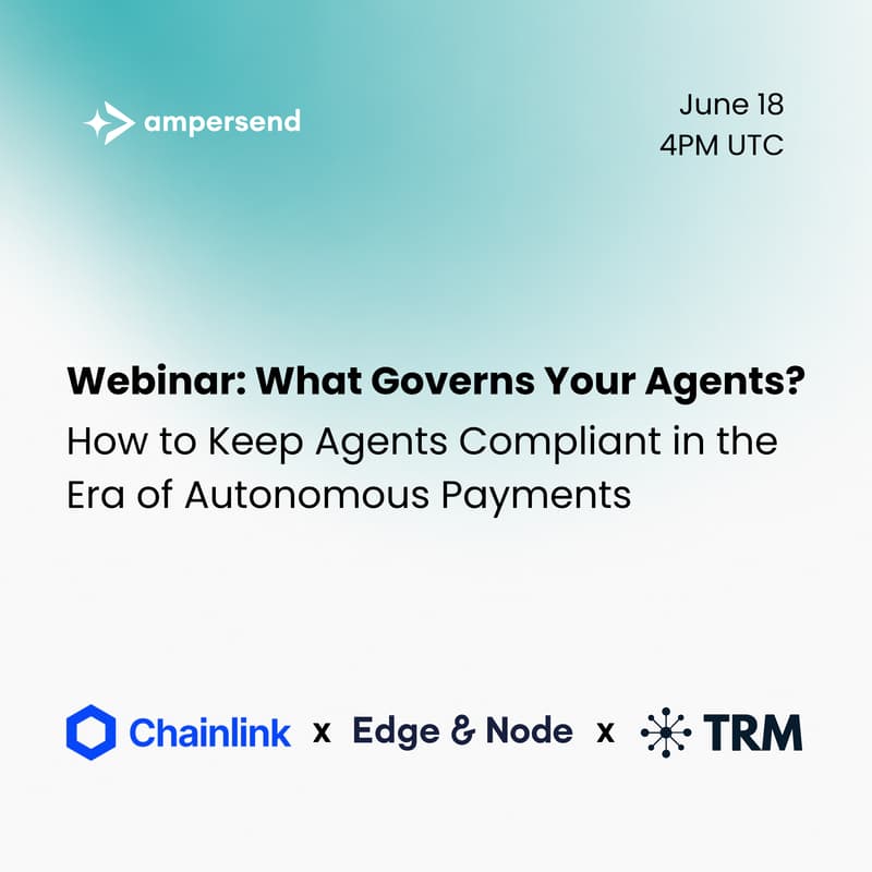 Cover Image for Webinar: What Governs Your Agents? How to Keep Agents Compliant in the Era of Autonomous Payments