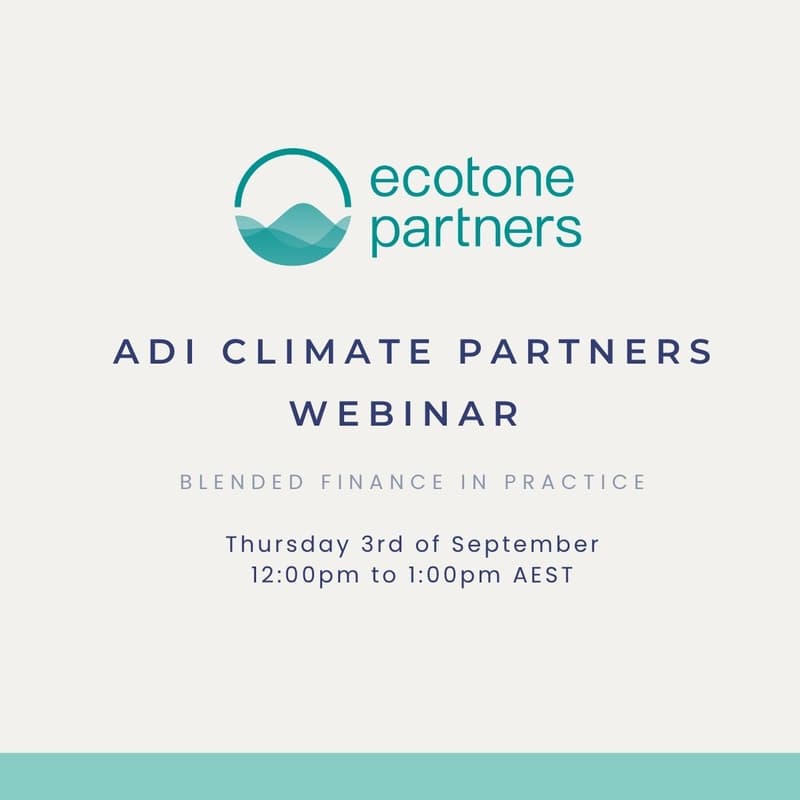 Cover Image for ADI Climate Partners Webinar