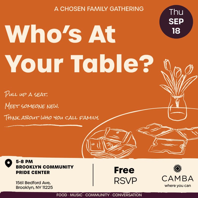Cover Image for Who’s At Your Table? | A Chosen Family Gathering