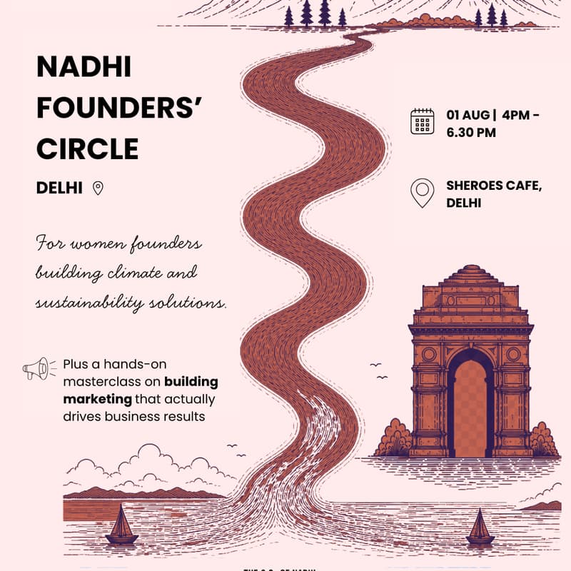 Cover Image for Nadhi Founder's Circle - Delhi