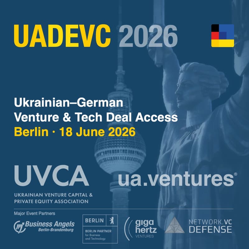 Cover Image for UADEVC 2026 I Ukrainian–German Venture & Tech Deal Access