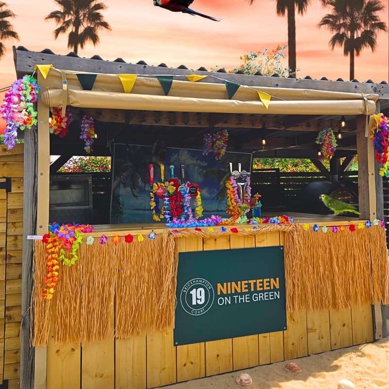 Cover Image for Tiki Bar Night at Nineteen on the Green