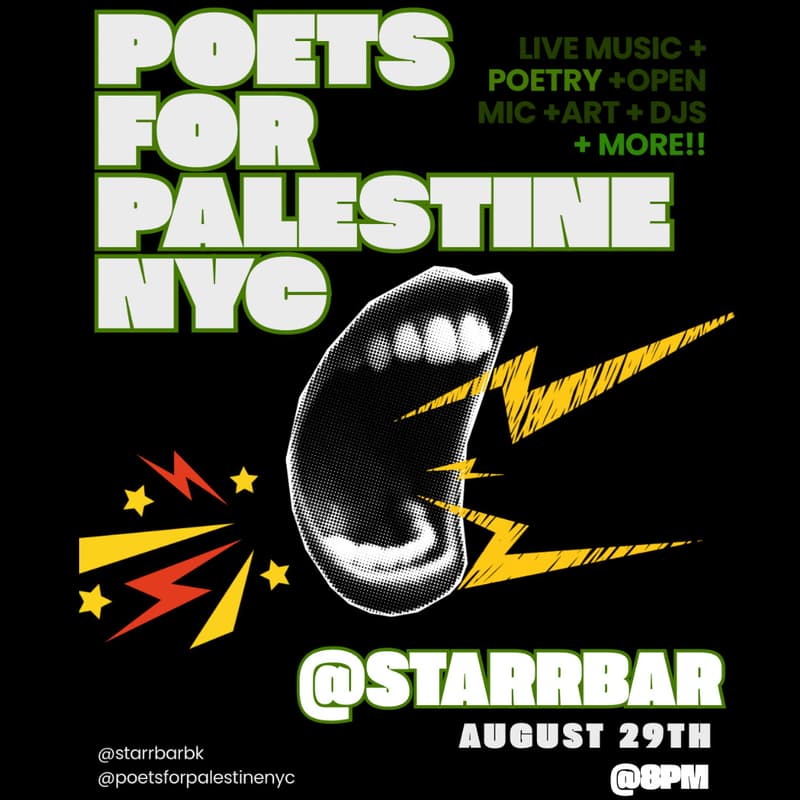 Cover Image for Poets for Palestine