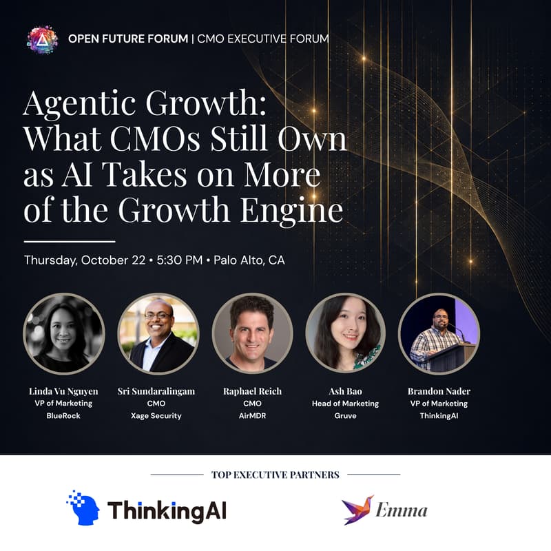 Cover Image for Agentic Growth: What CMOs Still Own as AI Takes on More of the Growth Engine
