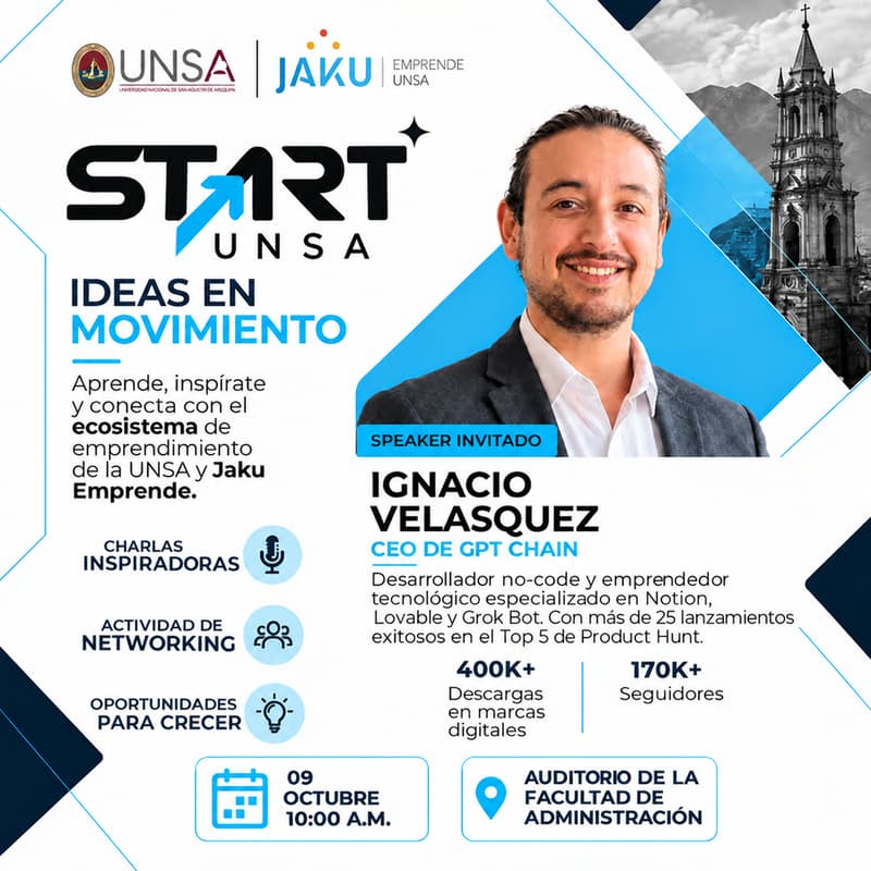 Cover Image for 🚀 START UNSA | Ideas en Movimiento