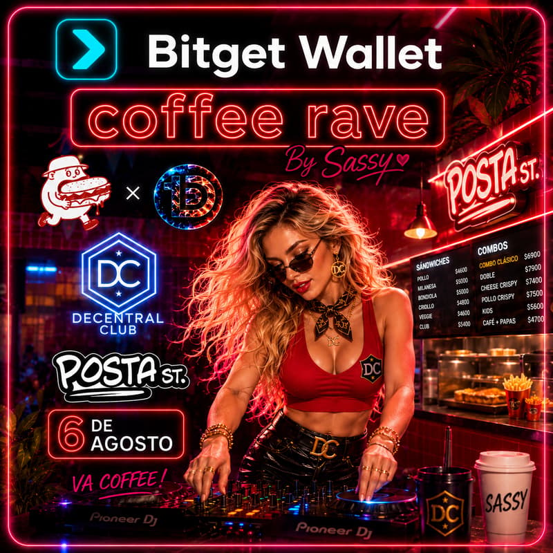 Cover Image for 🎧 Posta Rave🎧- By DC & Bitget Wallet