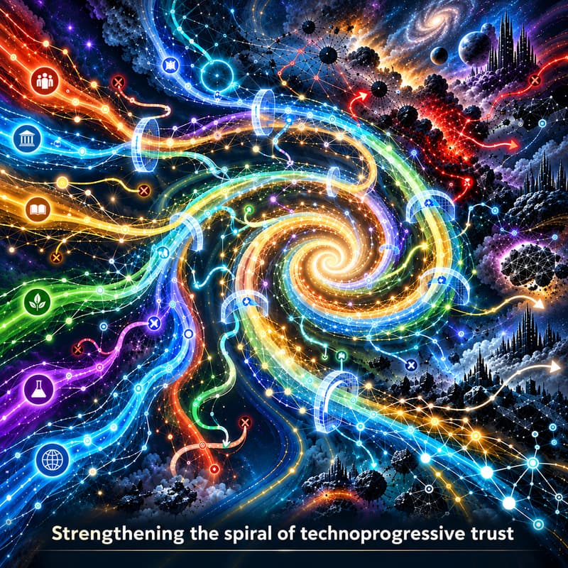 Cover Image for Strengthening the spiral of technoprogressive trust