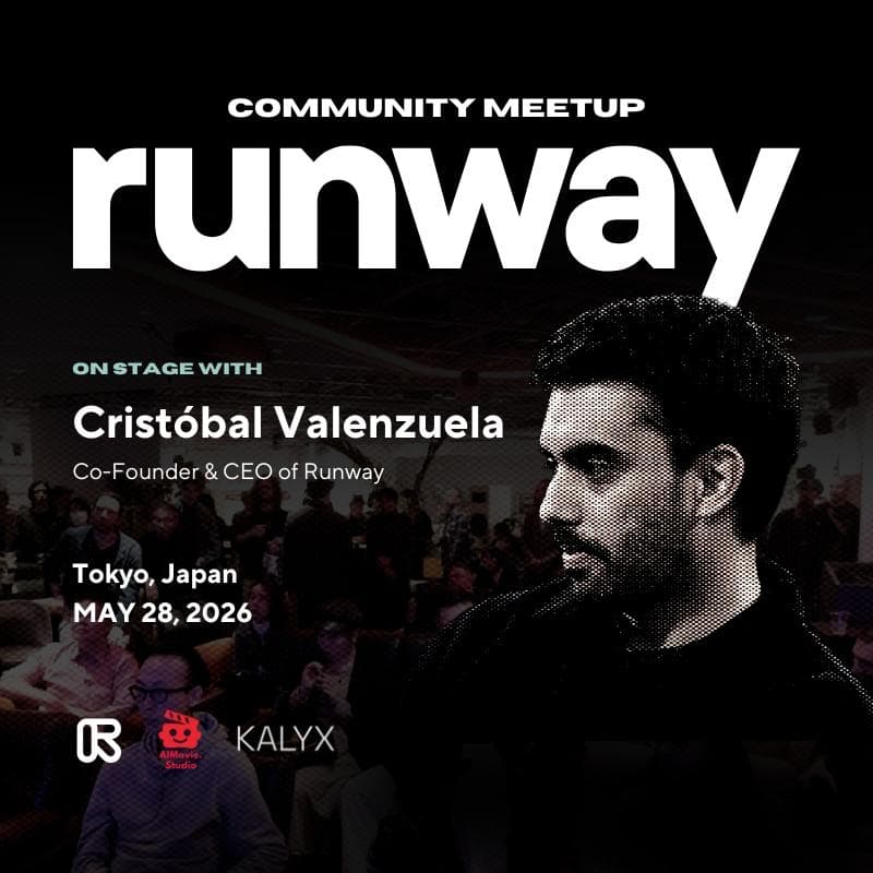 Cover Image for Runway Meetup in Tokyo - CEO Cristóbal Valenzuela