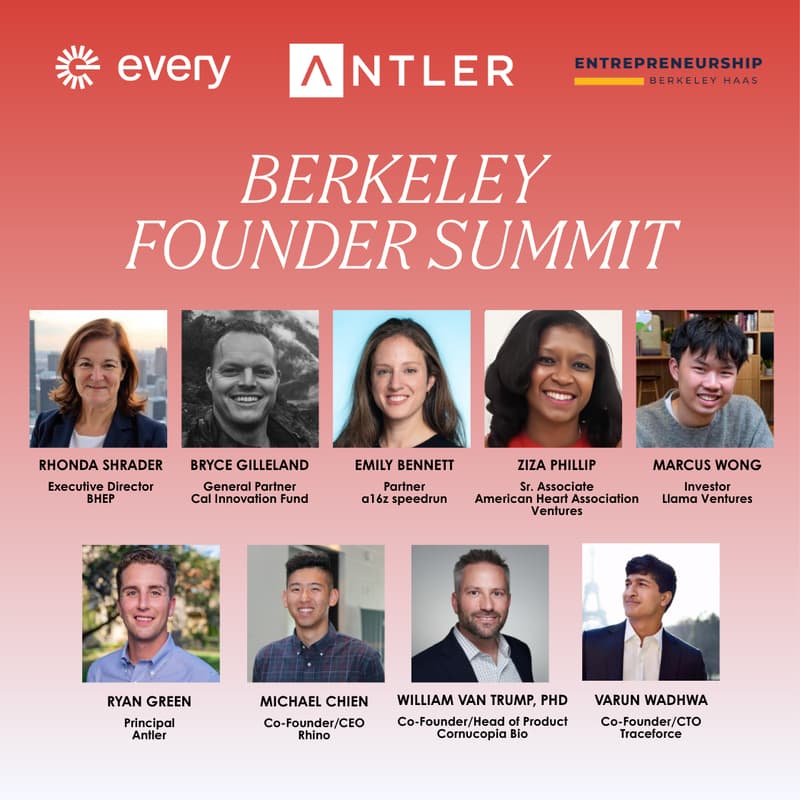 Cover Image for Berkeley Founder Summit with Antler