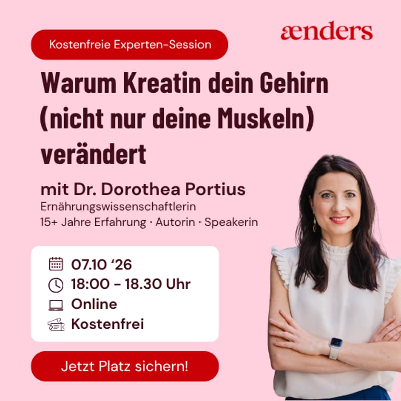 Cover Image for Kreatin & Fokus - Warum Frauen davon profitieren mit Frauengesundheitsexpertin Dr. Dorothea Portius