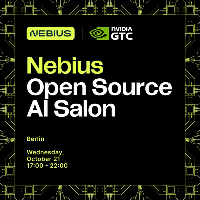 Cover Image for Nebius Open Source AI Salon