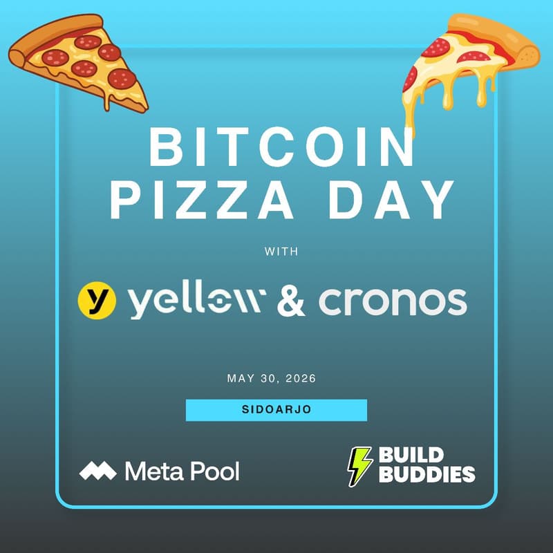 Cover Image for Build Buddies: Bitcoin Pizza with Cronos & Yellow