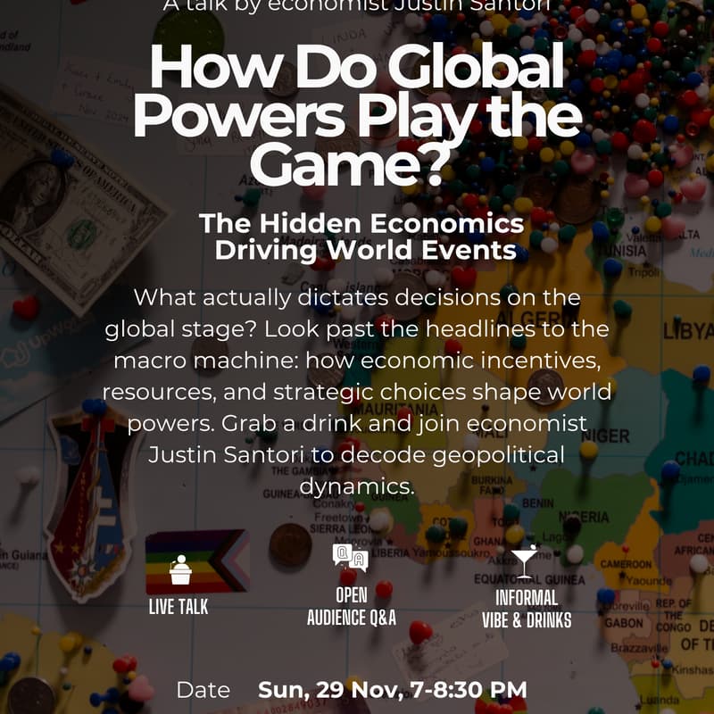 Cover Image for How Do Global Powers Play the Game? The Hidden Economics Driving World Events