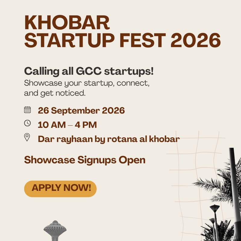 Cover Image for Khobar Startup Fest 2026