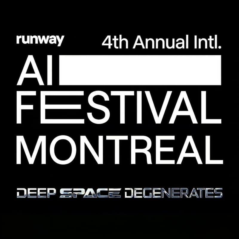 Cover Image for Runway Fourth Annual AI Film Festival – Community Screening (Montreal)