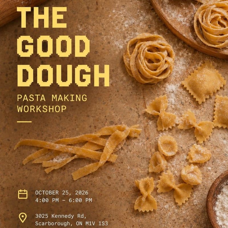Cover Image for The Good Dough Pasta Making Workshop
