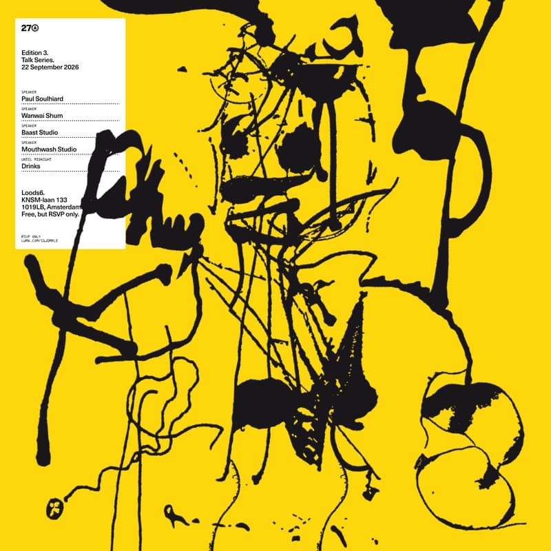 Cover Image for 27Ⓐ. Edition 3 w/ Mouthwash Studio, Baast Studio, Wanwai Shum & Paul Soulhiard.
