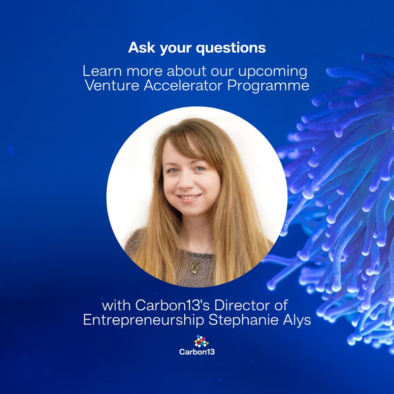Cover Image for Carbon13's Venture Accelerator: Q&A with Director of Entrepreneurship