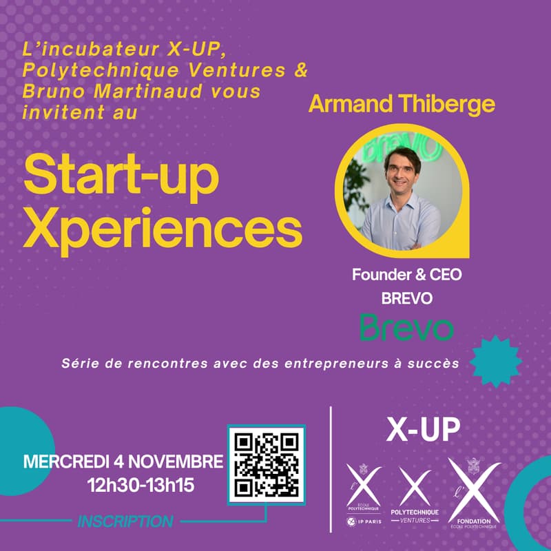 Cover Image for Start-up Xperiences avec Armand Thiberge de Brevo
