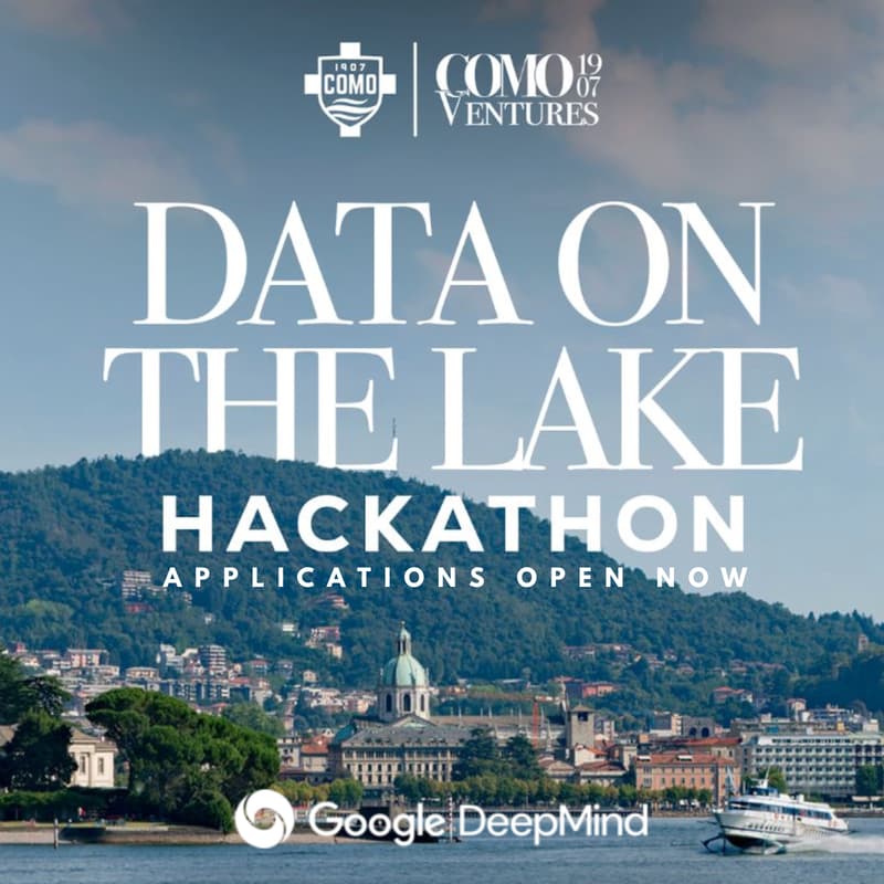 Cover Image for Apply Now: Como 1907 Hackathon in partnership with Google DeepMind