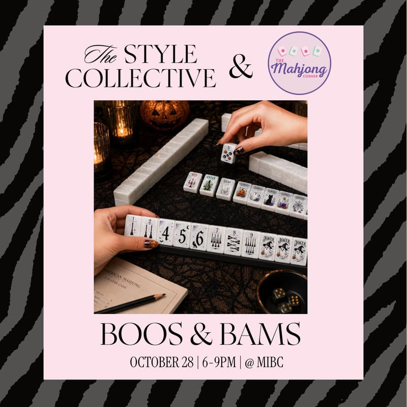 Cover Image for BOOS & BAMS: A HALLOWEEN MAHJONG CELEBRATION