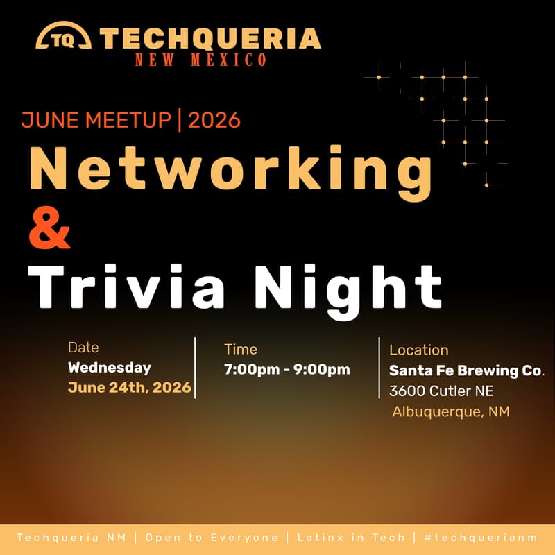 Cover Image for June Techqueria Meetup: Trivia Night @ Santa Fe Brewing Co.