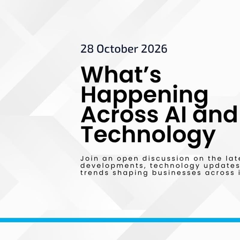 Cover Image for What’s Happening Across AI and Technology