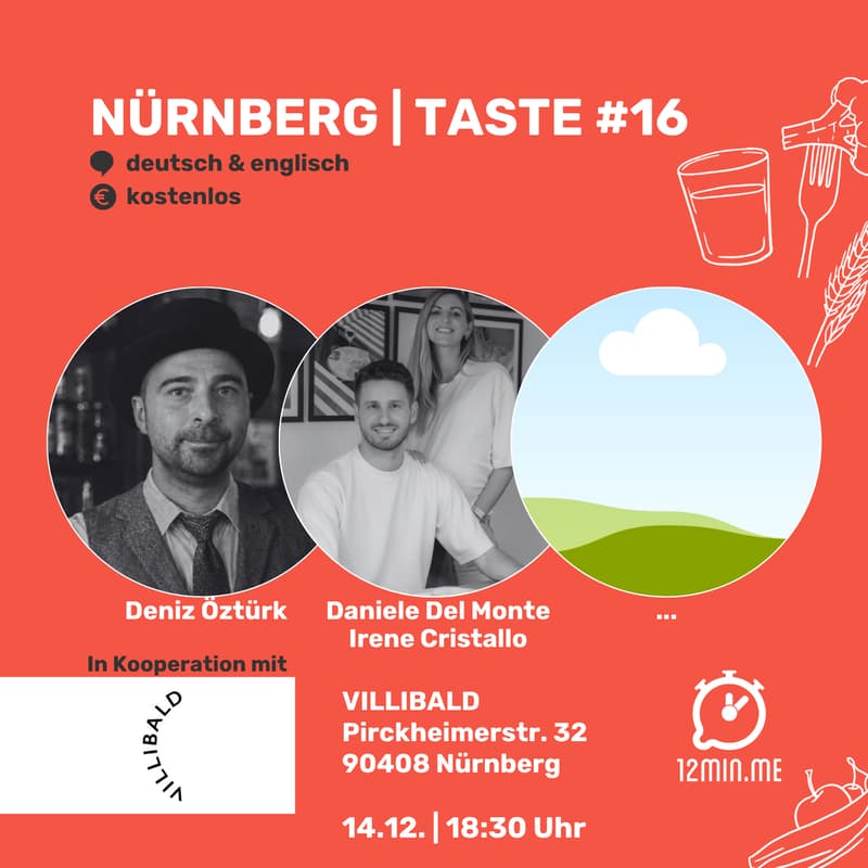 Cover Image for 12MIN.ME | NÜRNBERG | TASTE 🍽️ #16