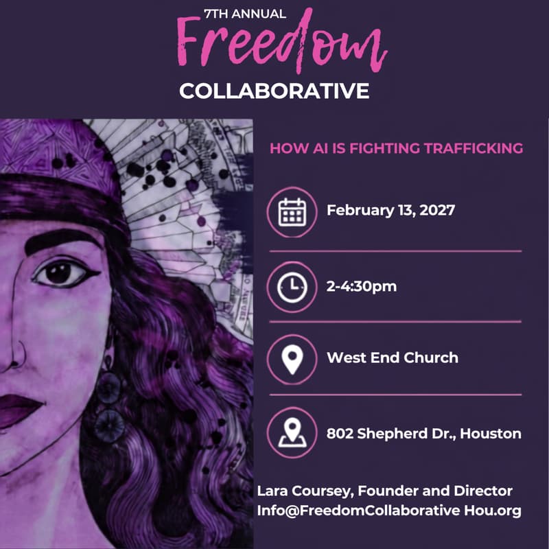 Cover Image for 7th Annual Freedom Collaborative - How AI Is Fighting Trafficking
